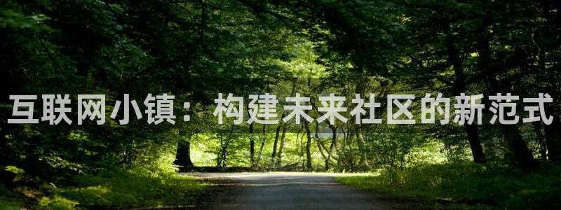 九游会手机游戏：互联网小镇：构