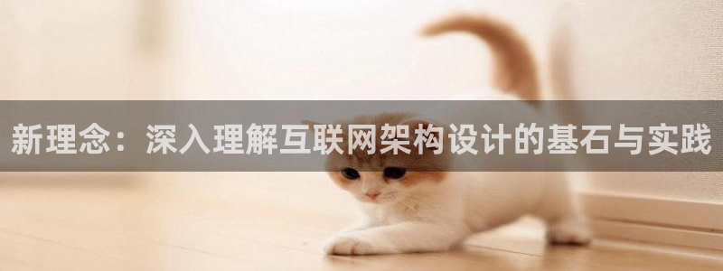 九游会直营：新理念：深入理解互