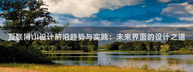 九游会网址入口：互联网UI设计